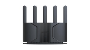 Router wireless Hikvision DS-3WR30X-V AX3000, 5 antene 2.4G: 4dBi; 5G: 5dBi, wireless standard: IEEE 802.11a/n/ac/ax @5GHz; IEEE 802.11b/g/n/ax @2.4GHz, interfata: 1 × 10/100/1000 Mbps Adaptive WAN Port 3 × 10/100/1000 Mbps Adaptive LAN Ports,