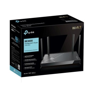 Router Wireless TP-Link ARCHER BE230, 1× 2.5 Gbps WAN port, 1× 2.5 Gbps LAN port and 3× 1 Gbps, 6 antene externe, tri-band, Buton WirelessON/OFF,buton WPS - Img 4