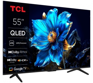 Televizor TCL QLED 55P7K, 139 cm, Smart Google TV, 4K, Clasa F - Img 2