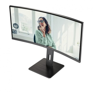 Monitor Gaming AOC CU34P3CV, 34", 3440 x 1440 pixeli, Black, 3 ani Garantie - Img 8