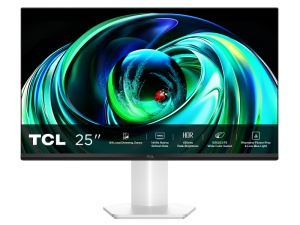 Monitor Gaming QD-Mini LED TCL 25G54, 24.5", Full HD (1920x1080), 144Hz, 5ms, HDR450, HDMI, VGA, Jack