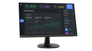 Monitor Lenovo C24-40 Monitor; 23.8"VA, FHD (1920x1080), 16:9, Brightness: 250 cd/m², Contrast ratio: 3000:1, Response time: 7ms (Level 1) / 6ms (Level 2) / 5ms (Level 3) / 4ms (Level 4) / 19ms (Off mode), Dot / Pixel Per Inch: 92 dpi, Color Gamut: 72%