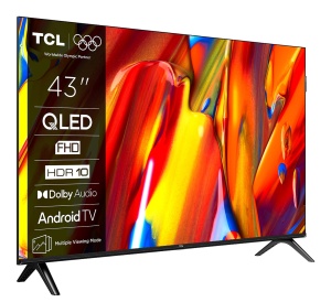 Televizor TCL QLED 43S59K, 108 cm, Smart Android TV, FHD - Img 2