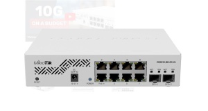 MIKROTIK, CSS610-8G-2S+IN 8G, 2 SFP+ Port , Indoor Switch 64kb Flash, Pasive POE, Dimensiuni: 200 x 167 x 46 mminterfata: 8 x 10/100/1000, 2 x SFP+, IP20, POE in- 12-57 V, consum maxim 5w. - Img 3