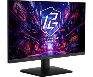 Monitor Commercial ASRock Phantom Gaming PG27QFT1B, 27", 2560 x 1440 pixeli, Black, 2 ani Garantie - Img 2
