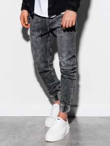Мъжки Joggers дънки P907 - сиви