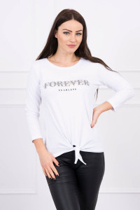 Дамска блуза Forever 0111 - бяла
