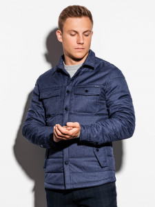 Мъжко пролетно-есенно яке C452 - navy
