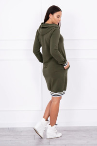 Дамска рокля Brooklyn 62095 - khaki - Img 2