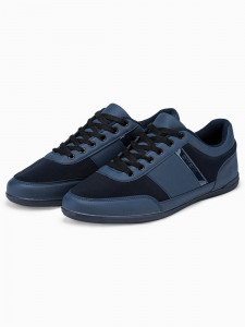 Мъжки кецове T338 - navy - Img 3