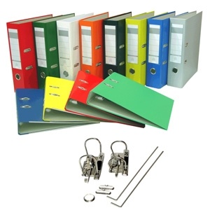 Biblioraft plastefiat NOKI roșu A4 - 7,5 cm - Img 2