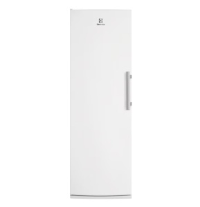CONGELATOR ELECTROLUX LUT5NE26W, Capacitate totala 276 litri; Dimensiuni HxLxA : 186x60x64 cm; 7 rafturi; Usa reversibila; Nivel de zgomot 40 db; Clasa eficienta energetica E; Alb
