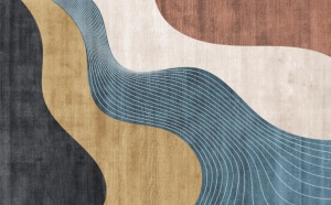Covor printat, FLOW 160x230 - Img 2
