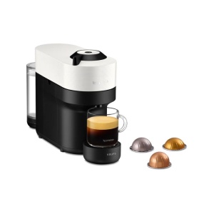 Krups Vertuo Pop XN9201. Product type: Capsule coffee machine, Coffee maker type: Fully-auto, Water tank capacity: 0.56 L, Coffee input type: Coffee capsule, Reservoir for brewed coffee: Cup, Capacity in cups: 1 cups. Power: 1500 W. Product colour: