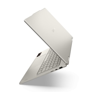 Laptop Lenovo Yoga 7 2-in-1 14AKP10, 14" 2.8K WQXGA+ (2880x1800) OLED 1100nits (peak) / 500nits (typical) Glossy / Anti-fingerprint, 100% DCI-P3, 120Hz, Dolby Vision®, TÜV Low Blue Light, DisplayHDR™ True Black 1000, Glass, Touch, AMD Ryzen™ AI 7 350 (8C