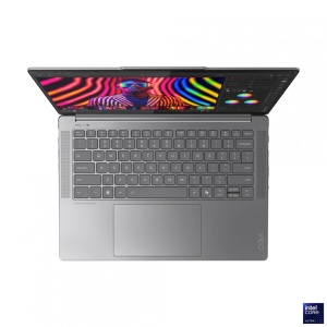 Laptop Lenovo Yoga Pro 7 14IAH10, 14.5" 3K (3000x1876) OLED 1000nits (peak) / 500nits (typical) Glossy / Anti-fingerprint, 100% DCI-P3, 120Hz, Eyesafe®, Dolby Vision®, DisplayHDR™ True Black 1000, Glass, Touch, X-Rite®, PureSight Pro, Intel® Core Ultra 7 - Img 2