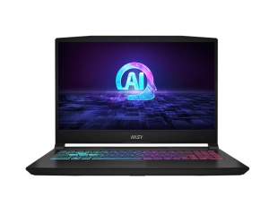 Laptop MSI Gaming Katana A15 AI B8VE-605XRO, 15.6" FHD (1920x1080), 144Hz, IPS-Level, AMD Ryzen™ 7 8845HS (8C / 16T, 3.8 / 5.1GHz, 8MB L2 / 16MB L3), video dedicat NVIDIA GeForce RTX 4050 Laptop GPU 6GB GDDR6, RAM DDR5 8GB*2 2800(5600)MHz, SSD 512GB NVMe