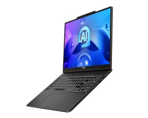 Laptop MSI Gaming Venture 16 AI A1MG-038XRO, 16" 2K (2048x1280), 120Hz, OLED, Intel® Core™ Ultra 7 155H, 16C (6P + 8E + 2LPE) / 22T, Max Turbo up to 4.8GHz, 24MB, video Intel® Arc™ graphics, RAM DDR5 8GB*2 (5600) MHz, 2 Slots, Max 96GB, SSD 512GB NVMe - Img 2