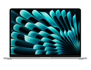MacBook Air 15.3" Retina/Apple M4 (CPU 10- core, GPU 10- core, Neural Engine 16- core)/24GB/512GB - silver - INT KB (2025)