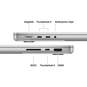 MacBook Pro 14.2"/Apple M5 (CPU 10-core, GPU 10-core, Neural Engine 16-core)/16GB/1TB – Silver – INT KB (NO Adapter) - 2025 - Img 8