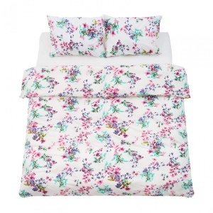 Set de pat king size bumbac,144TC,Sakura - Img 2