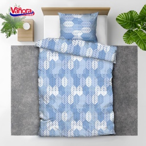 Set de pat single bumbac, 92 gsm, Arrow