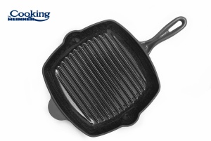 TIGAIE GRILL FONTA EMAILATA 26.5 X 4.5 CM, MARBLE GREY, COOKING BY HEINNER - Img 3