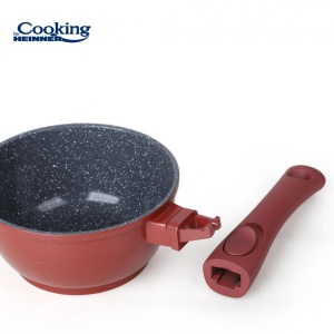 CASEROLA ALUMINIU+CAPAC 16x8CM, 1.3 L, CALABRIA, COOKING BY HEINNER - Img 4