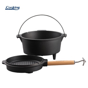 CEAUN FONTA PURA + CAPAC DIA 31.5 CM, 7.5 L, NATURE, COOKING BY HEINNER - Img 3