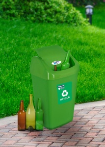COS GUNOI CAPAC BATANT, RECICLARE ECO 35 L, VERDE, HEINNER CARE - Img 3