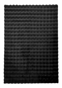 COVOR BLANITA PAOPAO 160X230 CM BLACK - Img 2