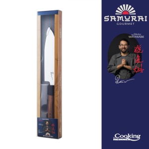 CUTIT SANTOKU 18 CM, RIKITO WATANABE, SAMURAI GOURMET, COOKING BY HEINNER - Img 3
