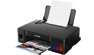 Imprimanta inkjet color CISS Canon G1410, dimensiune A4, viteza 8.8ipm alb-negru, 5ipm color, rezolutie printare 4800x1200 dpi, imprimare fara margini format 10x15, alimentare hartie 100 coli, interfata: USB Hi- Speed, consumabile: GI-490 PGBK ,GI-490 C