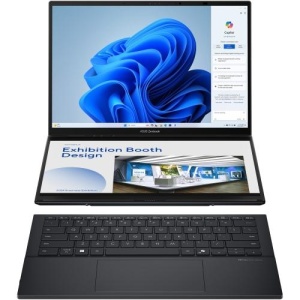 Laptop Asus Zenbook Duo, UX8406CA-QL118X, 14.0-inch, FHD (1920 x 1200)OLED 16:10 aspect ratio, Intel® Core™ Ultra 7 Processor 255H (24M Cache,up to 5.10 GHz), 32GB LPDDR5X on board, 1TB M.2 NVMe™ PCIe® 4.0 SSD,120Hz refresh rate, 400nits, Glossy display, - Img 5