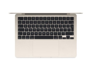 MacBook Air 13.6" Retina/Apple M4 (CPU 10-core, GPU 10-core, NeuralEngine 16-core)/24GB/1TB - starlight - INT KB (2025) 35W (cto fr om MC6A4RO/A) - Img 3