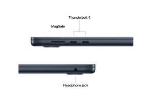 MacBook Air 15.3" Retina/Apple M4 (CPU 10- core, GPU 10- core, NeuralEngine 16- core)/16GB/1TB - midnight - INT KB (2025) (cto from MW1M3RO/A) - Img 3
