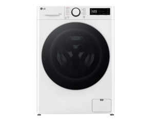 Masina de spalat rufe cu uscator LG F2DR508S1W, 8 kg Spalare, 5 kg Uscare, 1200 rpm, Motor Direct Drive, Clasa B, TurboWash, Alb