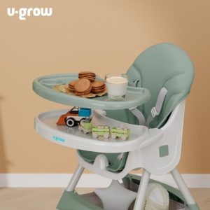 Scaun de masa 2 in 1, pliabil, verde, U-Grow - Img 6