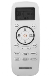 Aparat de aer conditionat Heinner HAC-HS24WH++, capacitate: 24000 BTU, clasa energetica racire: A++, clasa energetica incalzire: A+, functie mentinere temperatura 8°C, functie SLEEP, functie SMART, functie ECONOMY, timer 24h, auto restart, mod silentios - Img 4