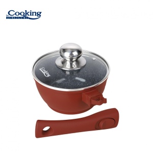 CASEROLA ALUMINIU+CAPAC 16x8CM, 1.3 L, CALABRIA, COOKING BY HEINNER - Img 3