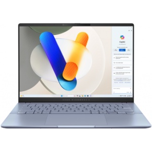 Laptop Asus Vivobook S14 OLED, S5406SA-QD104X, 14.0-inch, WUXGA (1920x1200) OLED 16:10 aspect ratio, Intel® Core™ Ultra 5 Processor 226V16GB1.6 GHz (8MB Cache, up to 4.5 GHz, 8 cores, 8 Threads); Intel® AIBoostNPU up to 40, Intel® Arc™ Graphics, 1x M.2