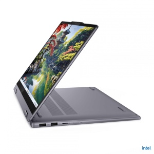 Laptop Lenovo IdeaPad 5 2-in-1 14IAL10, 14" WUXGA (1920x1200) OLED 500nits (peak) / 400nits (typical) Glossy, 100% DCI-P3, 60Hz, TÜV Low Blue Light, DisplayHDR™ True Black 500, Glass, Touch, Intel® Core Ultra 5 225H, 14C (4P + 8E + 2LPE) / 14T, Max Turbo - Img 12