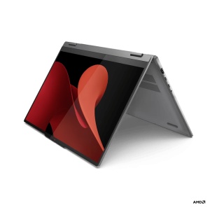 Laptop Lenovo IdeaPad 5 2-in-1 16AHP9, 16" WUXGA (1920x1200) IPS 300nits Glossy, 45% NTSC, 60Hz, TÜV Low Blue Light, Glass, Touch, AMD Ryzen™ 7 8845HS (8C / 16T, 3.8 / 5.1GHz, 8MB L2 / 16MB L3), video Integrated AMD Radeon™ 780M Graphics, RAM 16GB - Img 11