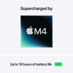 MacBook Air 15.3" Retina/Apple M4 (CPU 10- core, GPU 10- core, Neural Engine 16- core)/32GB/1TB - Midnight - INT KB (2025) (CTO from MC6L4RO/A ) - Img 8