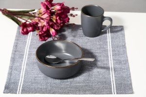 SET 6 BOLURI CEREALE, CERAMICA 16 CM, CALYPSO, ART OF DINING BY HEINNER - Img 3
