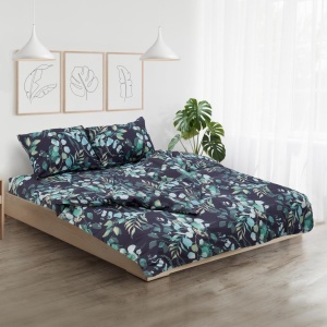 Set de pat king size bumbac, 92 gsm,Jade - Img 8