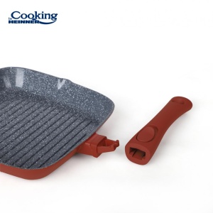 TIGAIE GRILL ALUMINIU TURNAT+CAPAC 24x4 CM,CALABRIA, COOKING BY HEINNER - Img 5