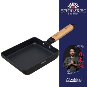 TIGAIE JADE 18X15 CM, RIKITO WATANABE, SAMURAI GOURMET, COOKING BY HEINNER - Img 2