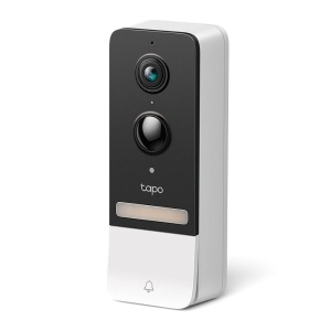 TP-Link Sonerie video smart TAPO D230S1, Senzor: 1/2.7“, Lentile F/NO: 2.1, IR pana la 7m, Rezistenta la ap: IP64, Unghi vizualizare: 160° pe diagonală, Rezolutie: 2K 5MP (2560 × 1920px), Compresie video: H.264, Microfon și difuzor încorporate, Standarde - Img 2