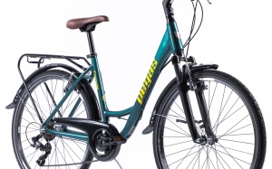 Bicicleta Oras Pegas Comoda Verde Pin ( AL) - Img 3